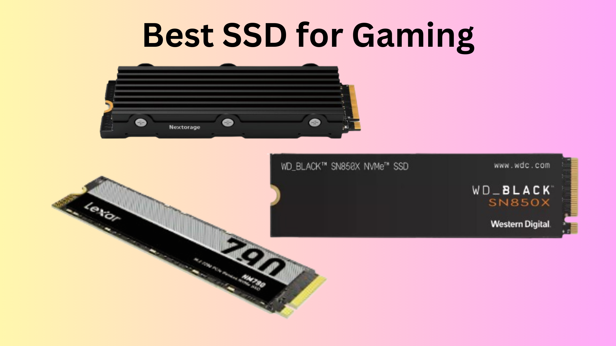 Best SSD for Gaming