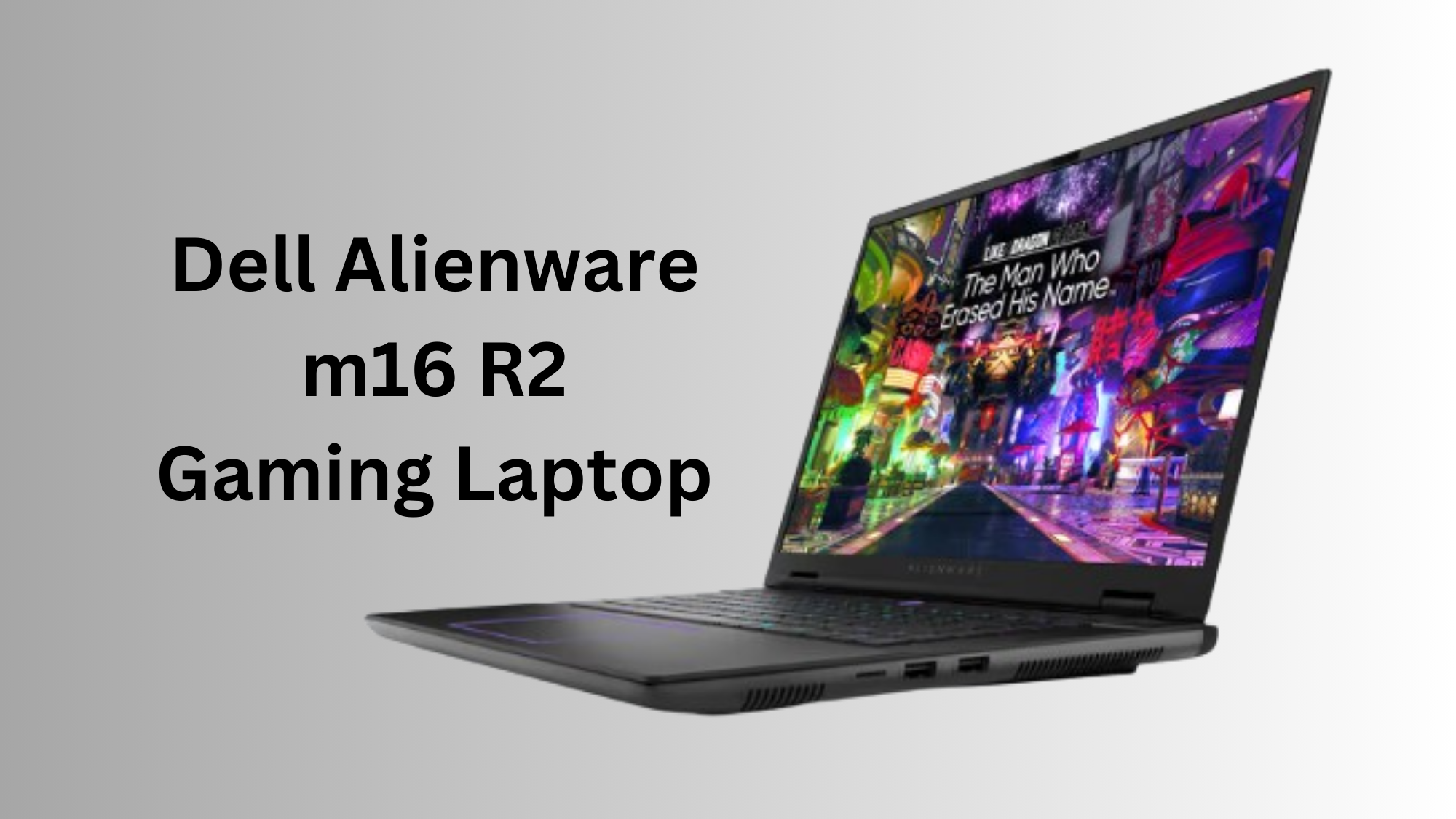 Dell Alienware m16 r2 gaming laptop